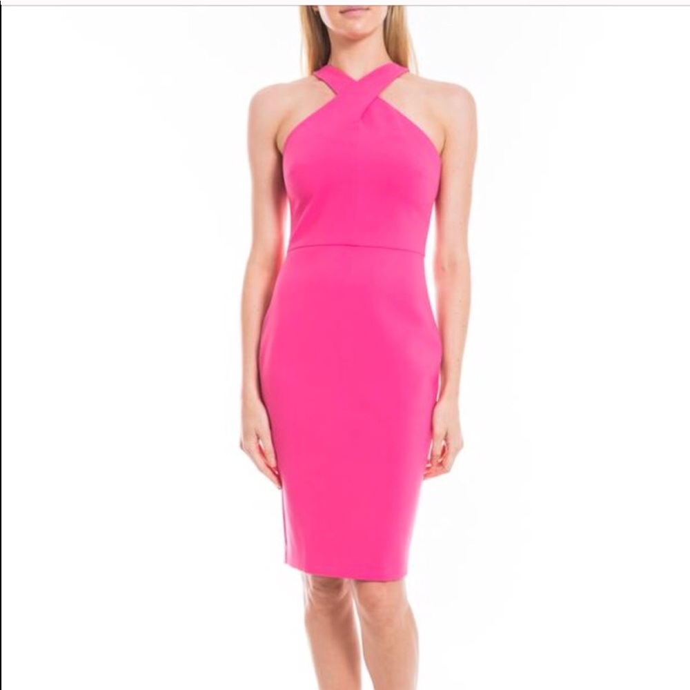 Likely Carolyn Dress in Fuchsia